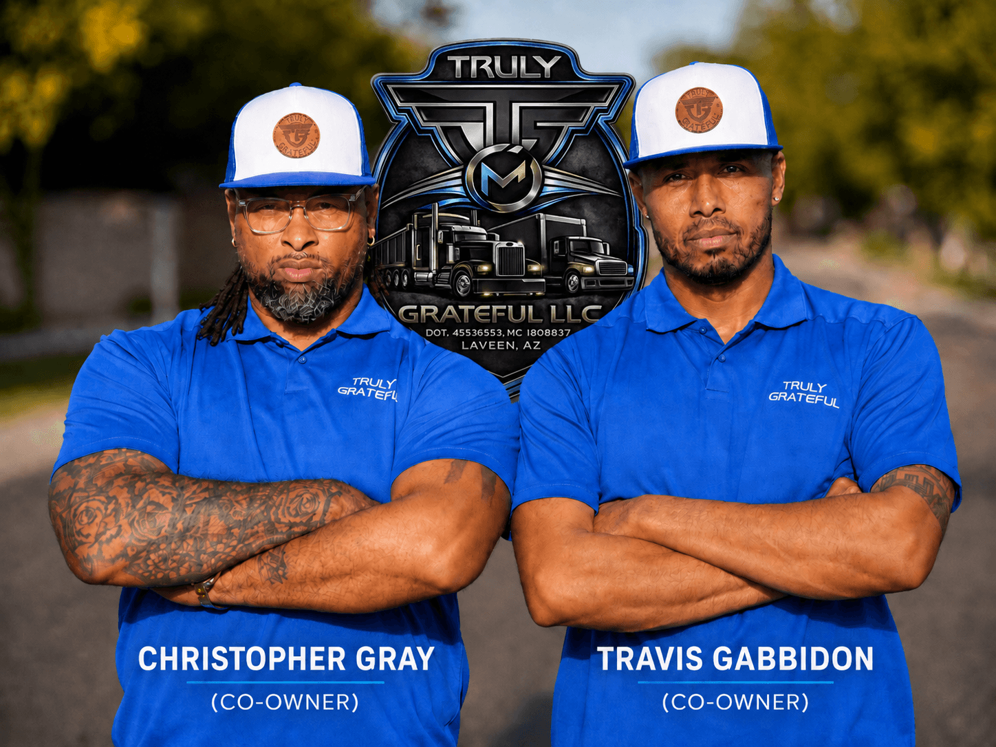 Truly Grateful co-owners Christopher Gray and Travis Gabbidon